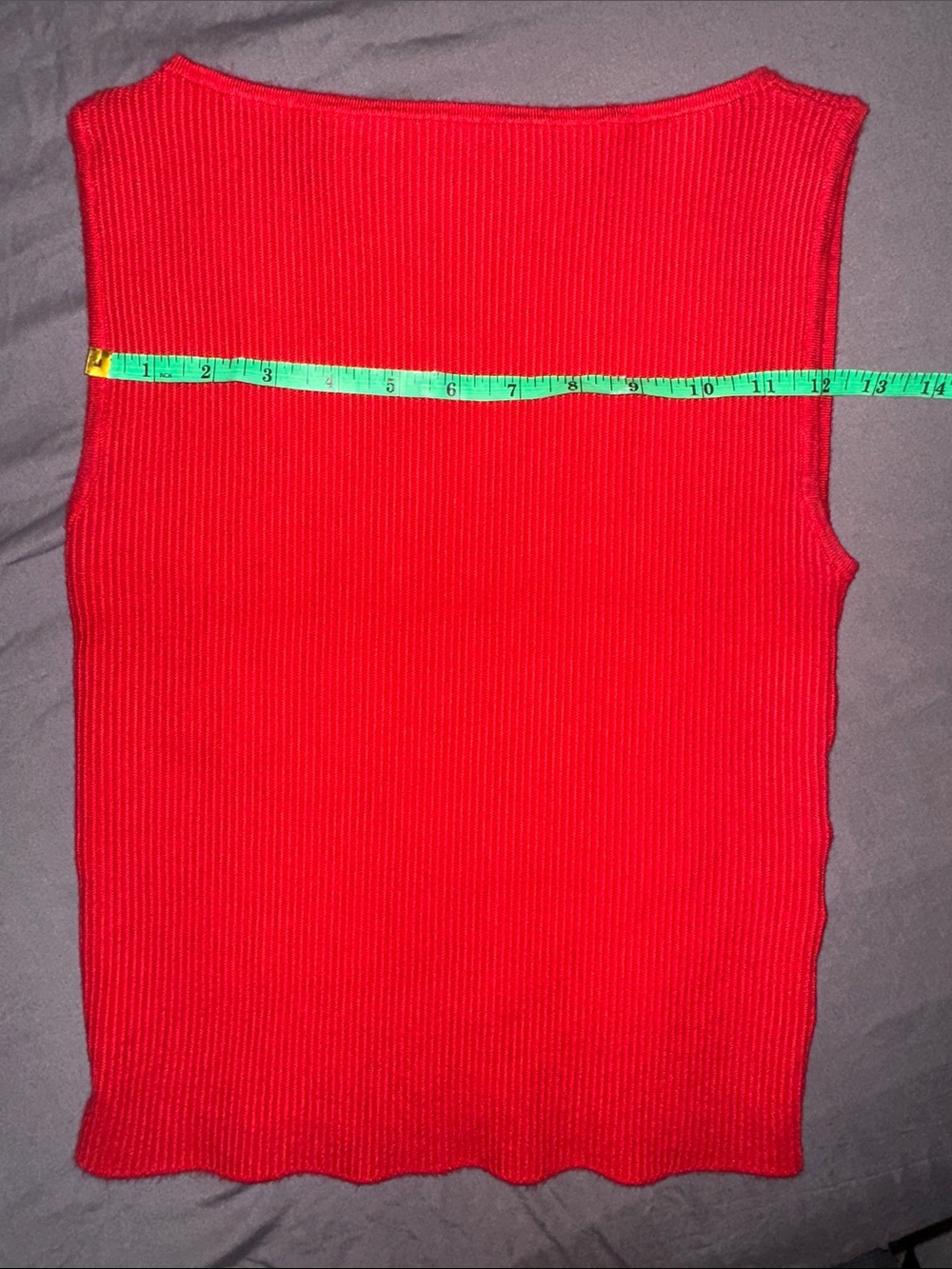 Abercrombie ribbed high neck tank - Picture 4 of 5